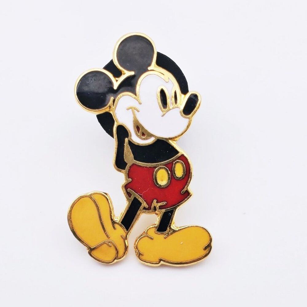 Disney Mickey Classic Pose Pin - Iconic Enamel Collectible!
